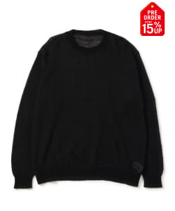【+15%ポイントUP】SIMPLE YET / 7ゲージ シアー ニット