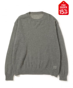 【+15%ポイントUP】SIMPLE YET / 7ゲージ シアー ニット