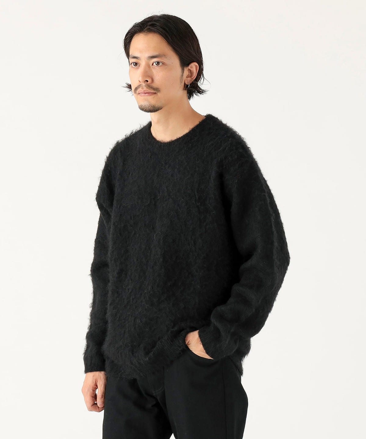 ビーミングバイビームス モールジャガードニット silent 紬ちゃんニット B:MING by BEAMS（ビーミングバイビームス）の「B:MING by BEAMS