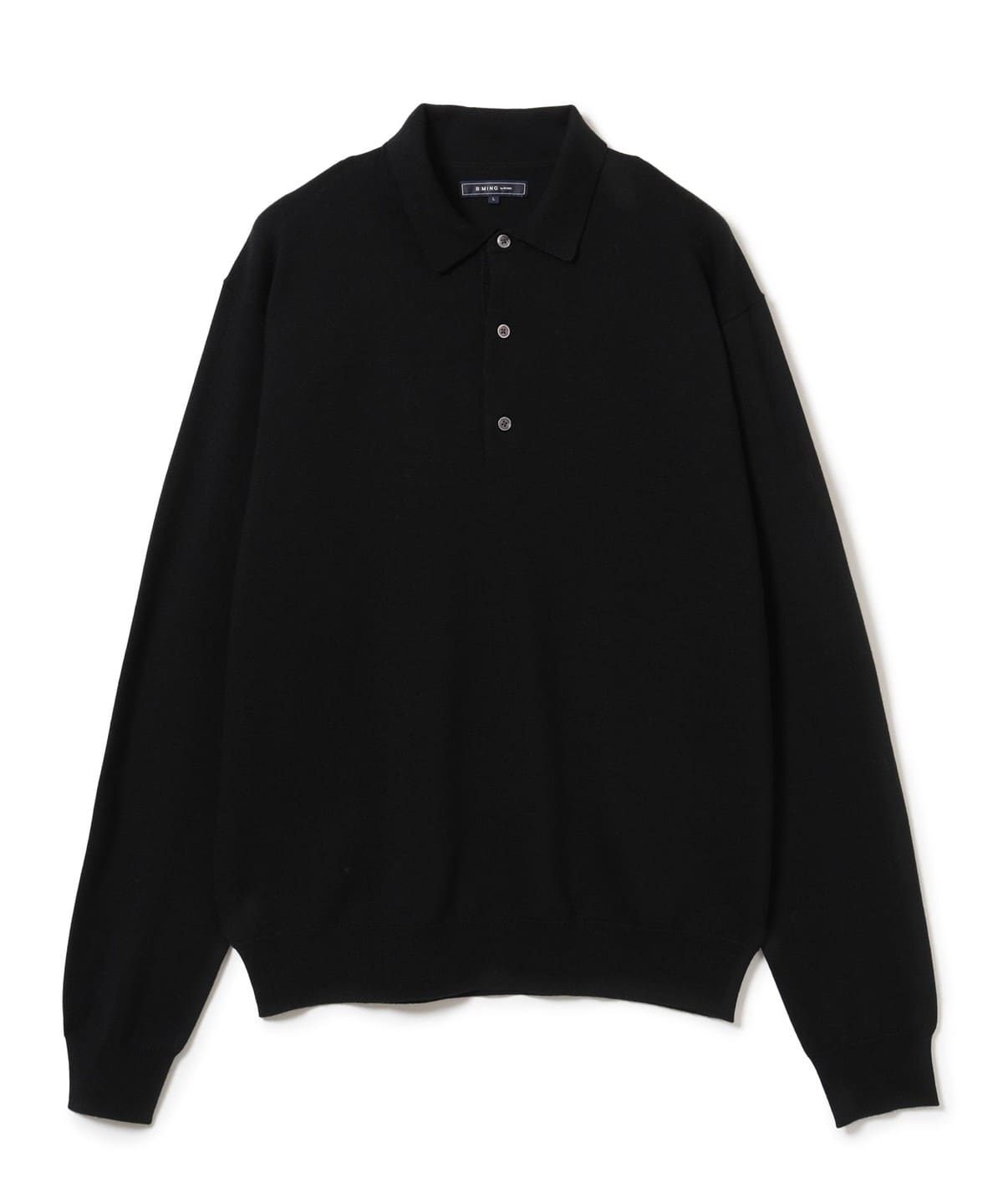 ビームス黒ニット B:MING by BEAMS（ビーミング by ビームス）14ゲージ ニット
