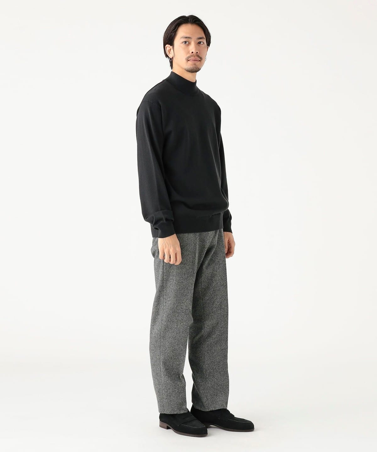 B:MING by BEAMS（ビーミング by ビームス）14ゲージ モックネック