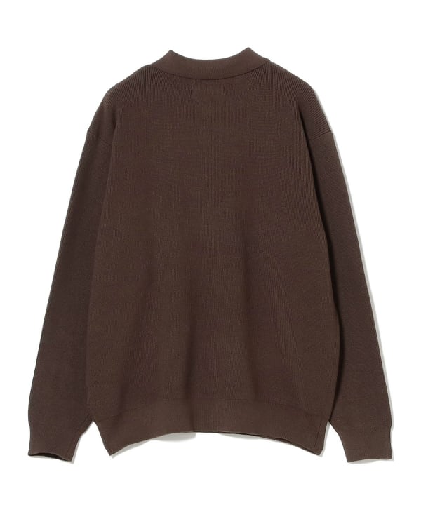 B:MING by BEAMS（ビーミング by ビームス）12ゲージ 片畦 ニット ポロ