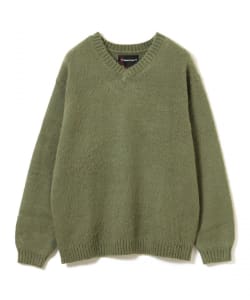 【+15%ポイントUP】【別注】TOWN CRAFT / シャギー Vネック ニット