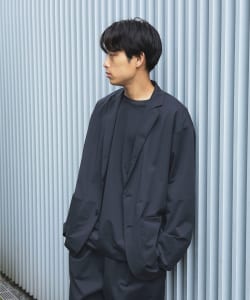 B:MING by BEAMS / 男裝 彈性 網布 雙釦 西裝夾克