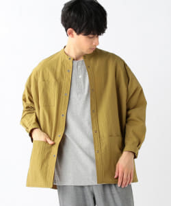 ▲Cloudy Cloudy for B:MING by BEAMS / 別注 リップストップ リバーシブル シャツジャケット (セットアップ対応)