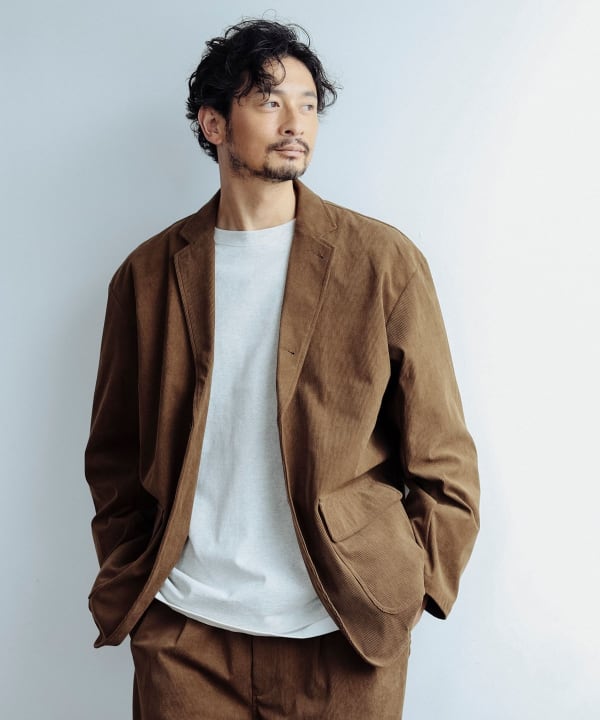 B:MING by BEAMS B:MING by BEAMS Drop Shoulder 3 Button Jacket (suitable for  set-up) (Jacket, Casual Jacket) Available at BEAMS