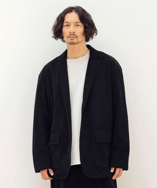 B:MING by BEAMS コーデュロイセットアップ　ダークグレー[未使用] B:MING by BEAMS（ビーミング by ビームス）ポリエステル