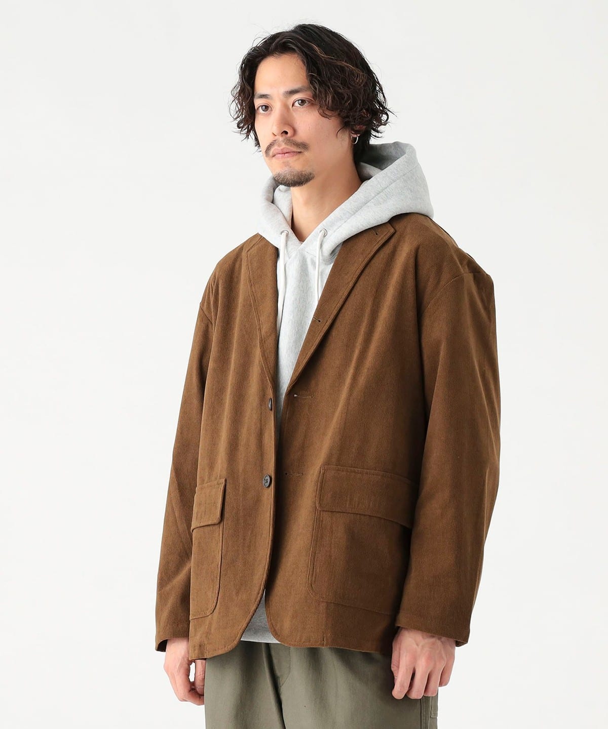 B:MING by BEAMS（ビーミング by ビームス）ポリエステルコーデュロイ