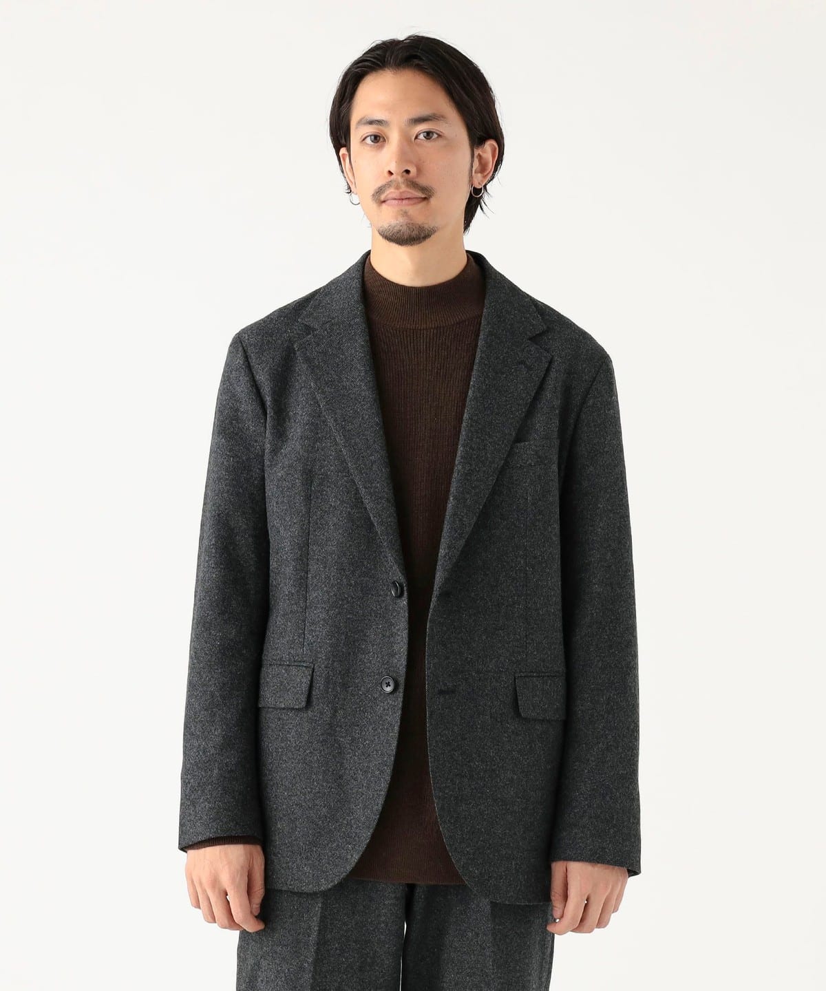 BEAMSF ビジネススーツ 2ボタンジャケット B:MING by BEAMS（ビーミング by ビームス）ツイル 2ボタン ジャケット