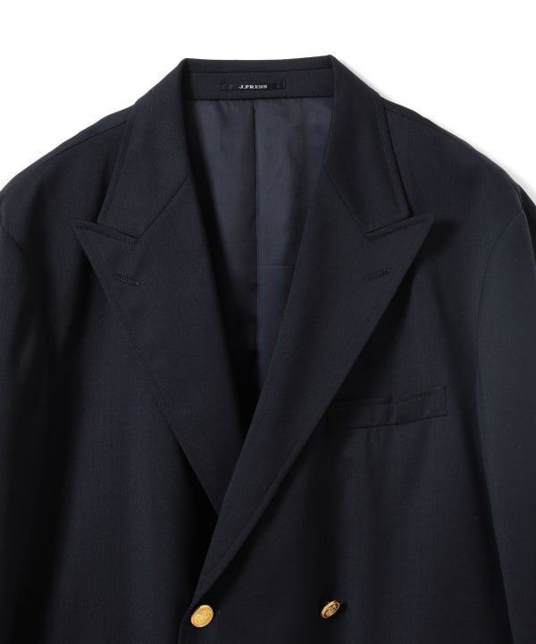 BRIEFING ネイビー フルジップジャケット B:MING by BEAMS（ビーミング by ビームス）J:P by J.PRESS / 4