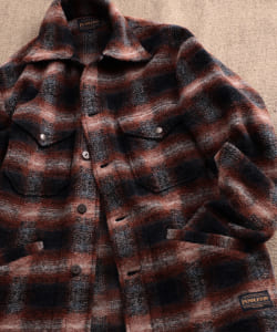 PENDLETON x B:MING by BEAMS / 別注 チェック CPO ジャケット