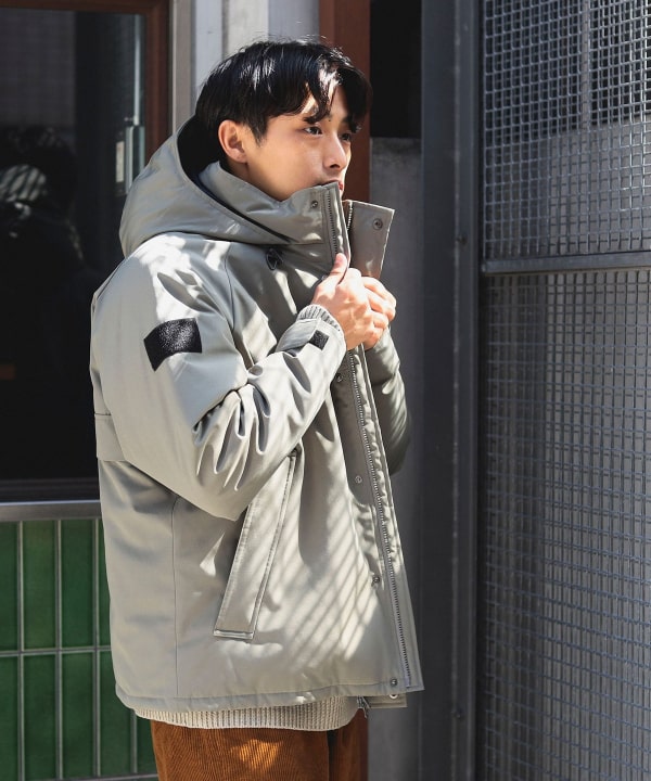 B:MING by BEAMS（ビーミング by ビームス）DANTON / Down Army Hood ...