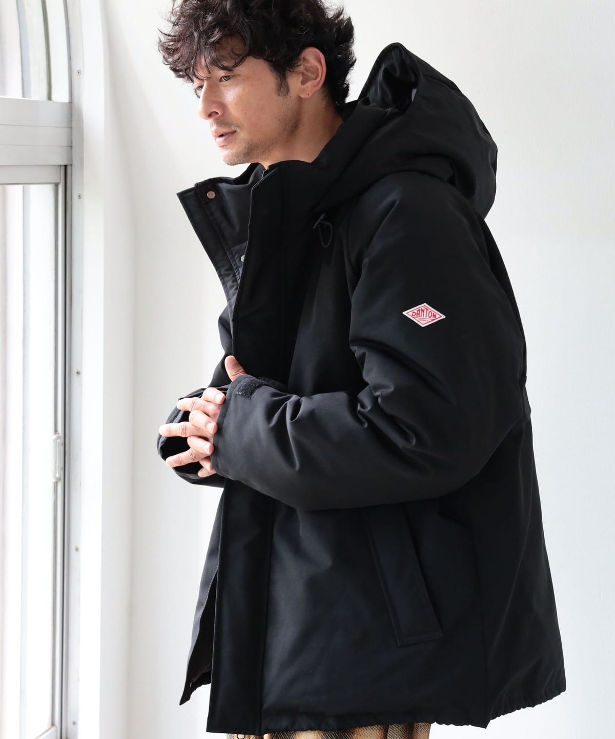 B:MING by BEAMS（ビーミング by ビームス）DANTON / Down Army Hood ...