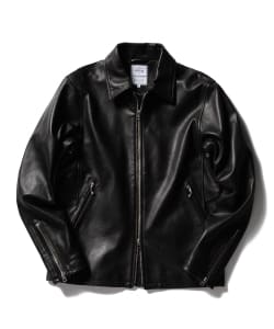 ▲B:MING by BEAMS / ラムレザー シングルライダース ジャケット