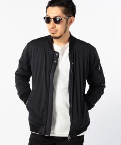 ▲】B:MING by BEAMS / “河田フェザー” ストレッチダウンMA-1