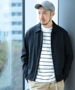 ▲B:MING by BEAMS / ベルギーリネン ライダースジャケット