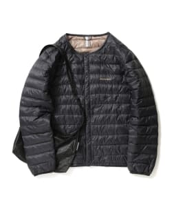 ■mont-bell × B:MING by BEAMS / 別注 スぺリオダウン ラウンドネックジャケット 2018