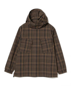 B:MING by BEAMS / リップストップ チェック プルオーバー アノラック パーカー