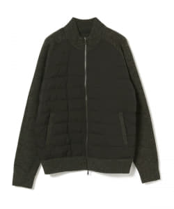▲B:MING by BEAMS / ニットコンビ フレンチダウン ブルゾン