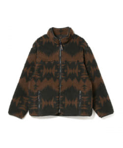 ▲PENDLETON × B:MING by BEAMS / 別注 総柄 ボアブルゾン
