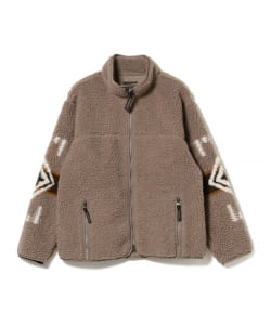 ▲PENDLETON × B:MING by BEAMS / 別注 総柄 ボアブルゾン