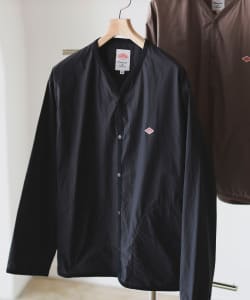 ▲DANTON / BROAD CLOTH SHIRT CARDIGAN
