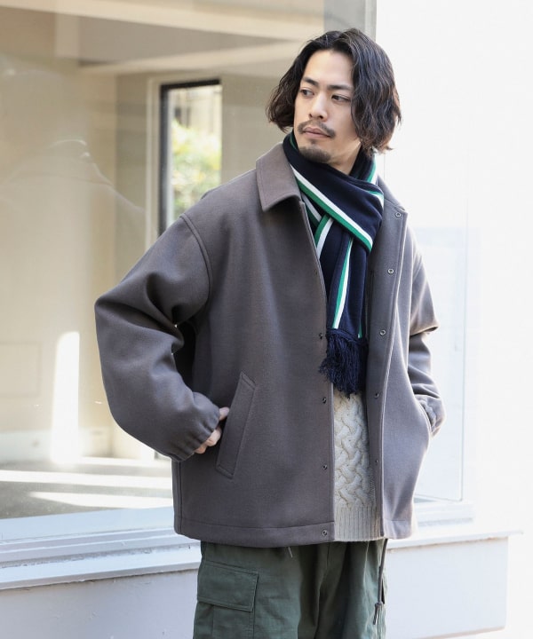 販売店SSZ別注 ENGINEERED GARMENTS コーチジャケット BEAMS ジャケット・アウター