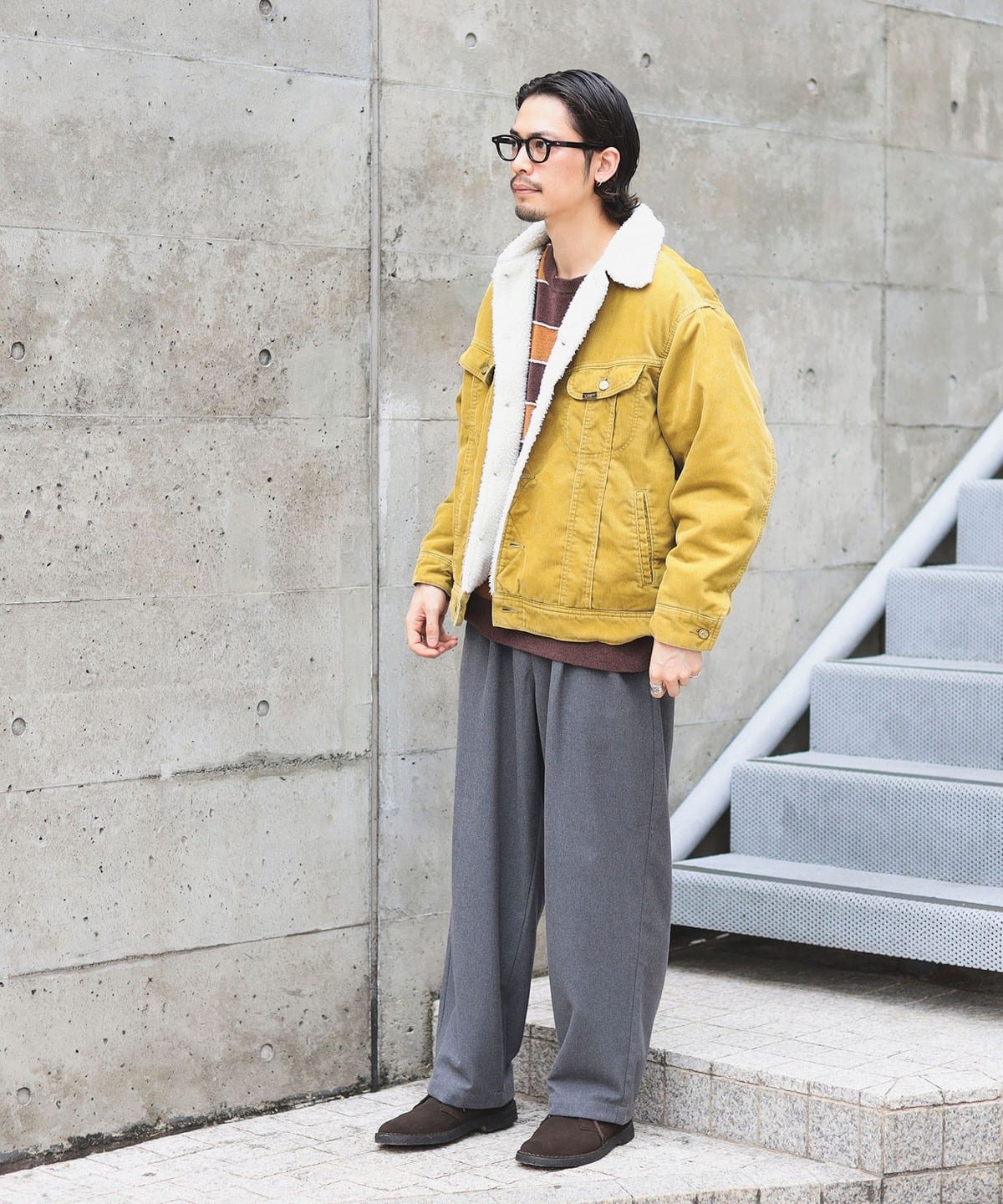 B:MING by BEAMS (B:MING by BEAMS) [Special order] LEE / Corduroy Storm  Rider (blouson blouson) for sale | BEAMS