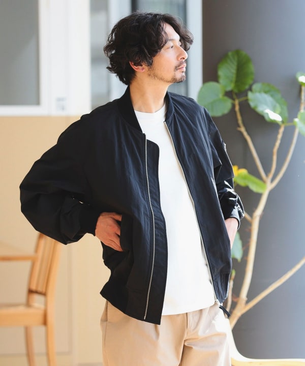 B:MING by BEAMS B:MING by BEAMS / 男裝防撥水CORDURA MA-1外套（短