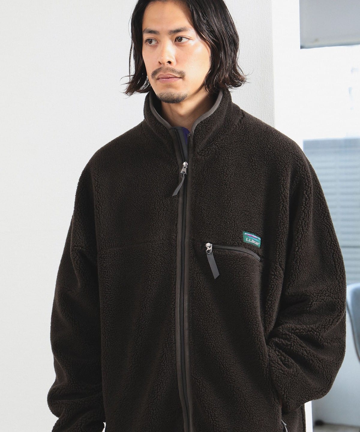 B:MING by BEAMS (B:MING by BEAMS) L.L.Bean / Topsham Boa Fleece Jacket BEAMS