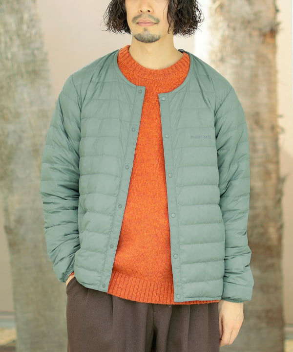 B:MING by BEAMS（ビーミング by ビームス）【別注】mont-bell / スぺリオダウン ラウンドネックジャケット  24FW（ブルゾン ダウンジャケット）通販｜BEAMS