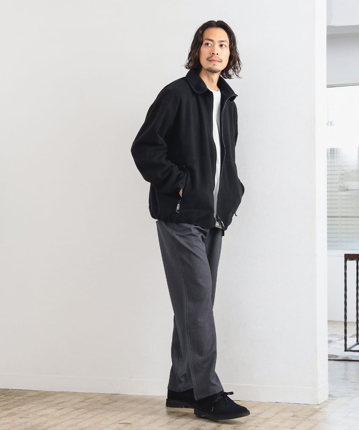 B:MING by BEAMS（ビーミング by ビームス）WILD THINGS / GRID FLEECE