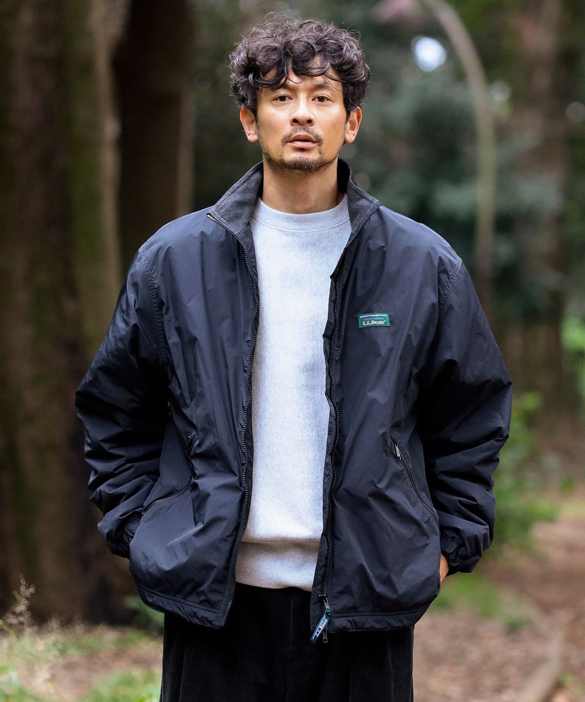 L.L.Bean / Lovell Microfleece linedジャケット