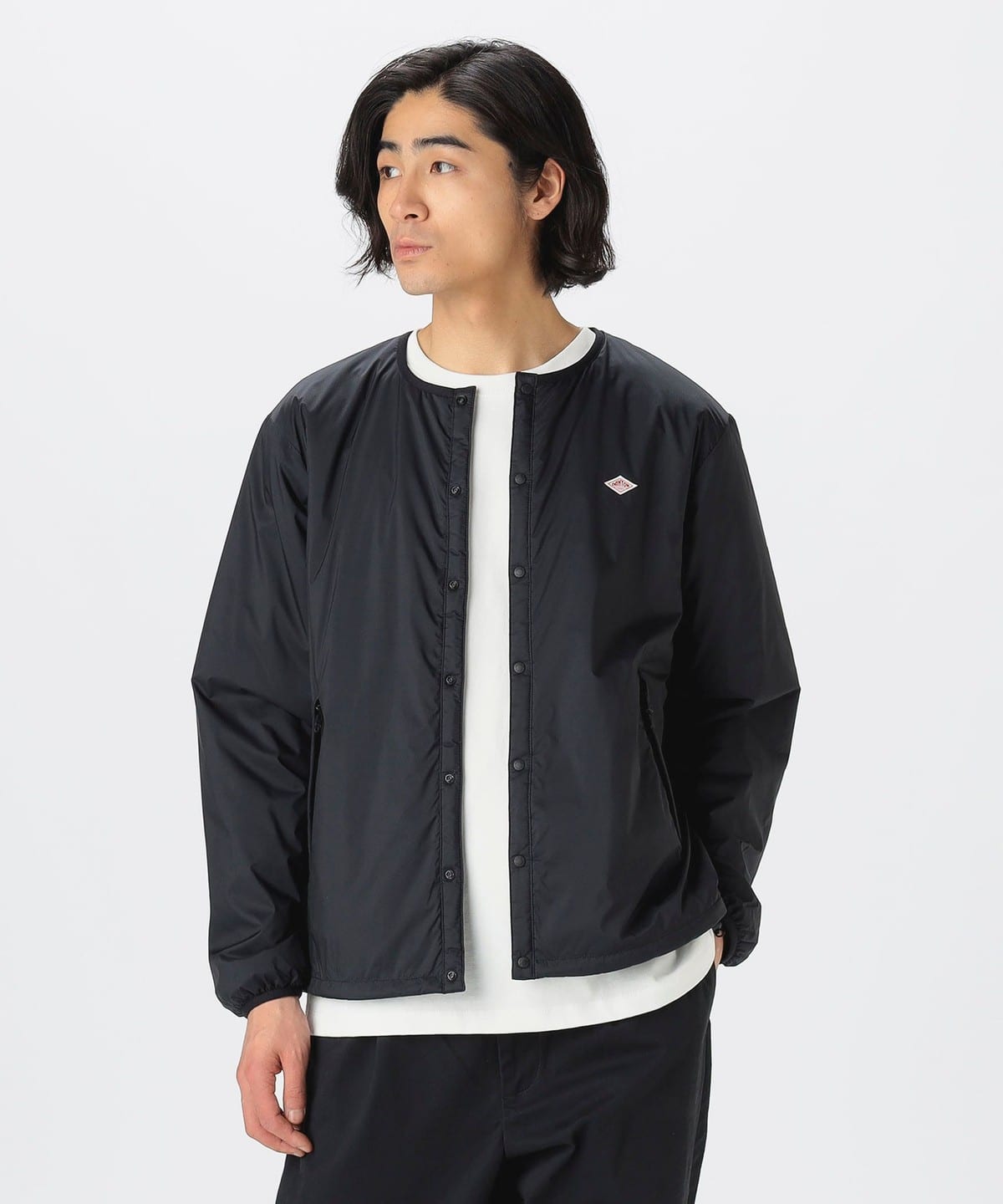 ノーカラージャケット メンズ その他のメンズジャケット