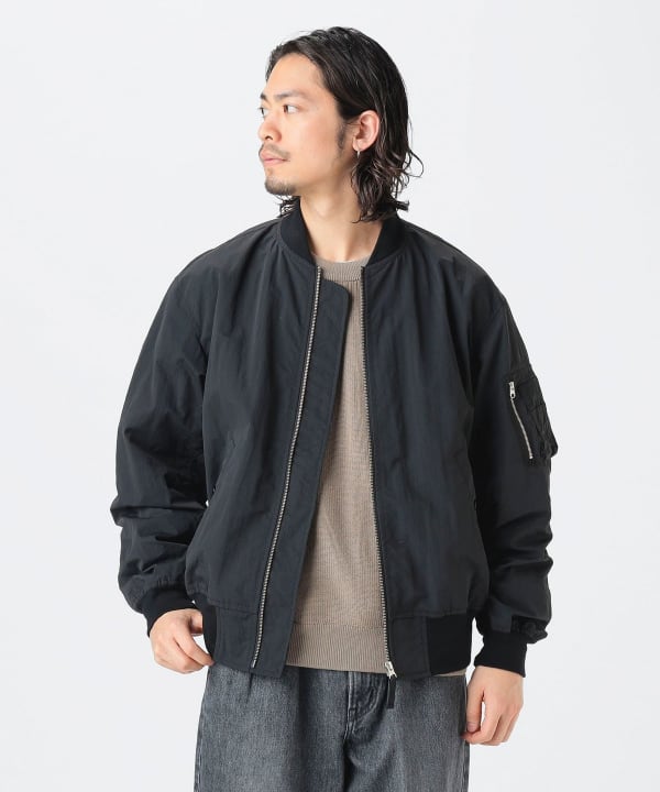 BEAMS マーモット×ビームスゴルフ 切替フリースジャケット