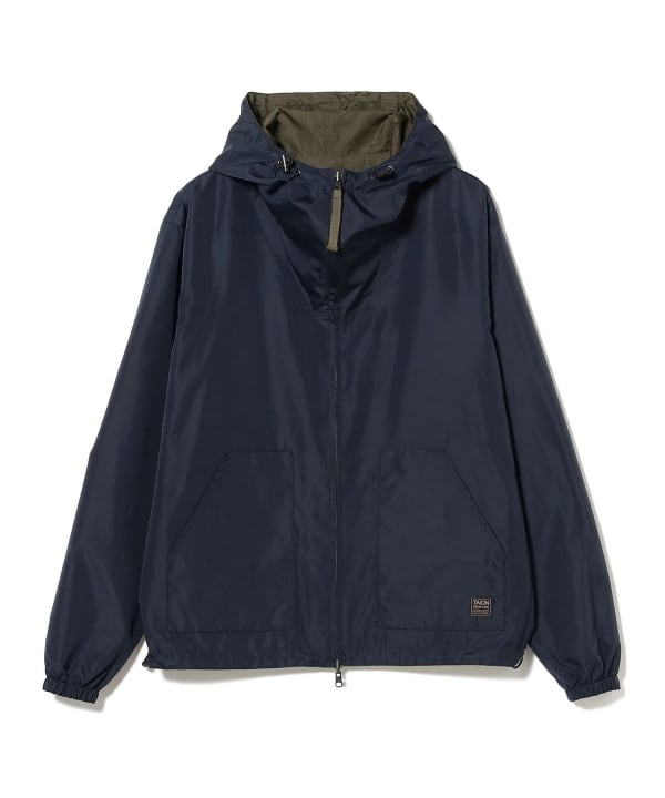 ◆C368 新品 ビームス B:MING by BEAMS　スウェット生地　パーカ　Mサイズ　紺　ネイビー B:MING by BEAMS（ビーミング by ビームス）ギンガム ブラウス（シャツ