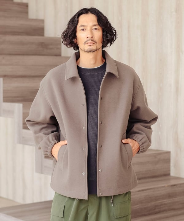 B:MING by BEAMS / ウール ショート CPO ジャケット B:MING by BEAMS（ビーミング by ビームス）ウール ショート CPO