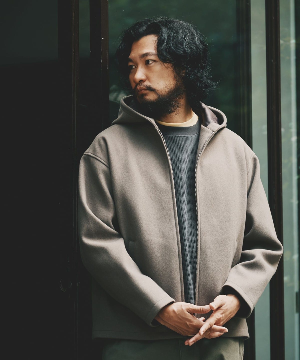 美品　BEAMS GOLF ジップ　ブルゾン　ジャケット BEAMS GOLF（ビームス ゴルフ）ORANGE LABEL / ポーラテック（R