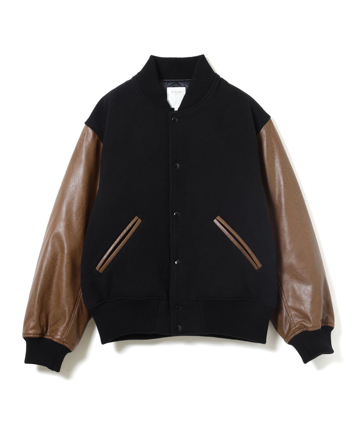 ルーズ スタジャン ブルゾン MEN BLACK BROWN XL ルーズ スタジャン ブルゾン MEN BLACK BROWN XL