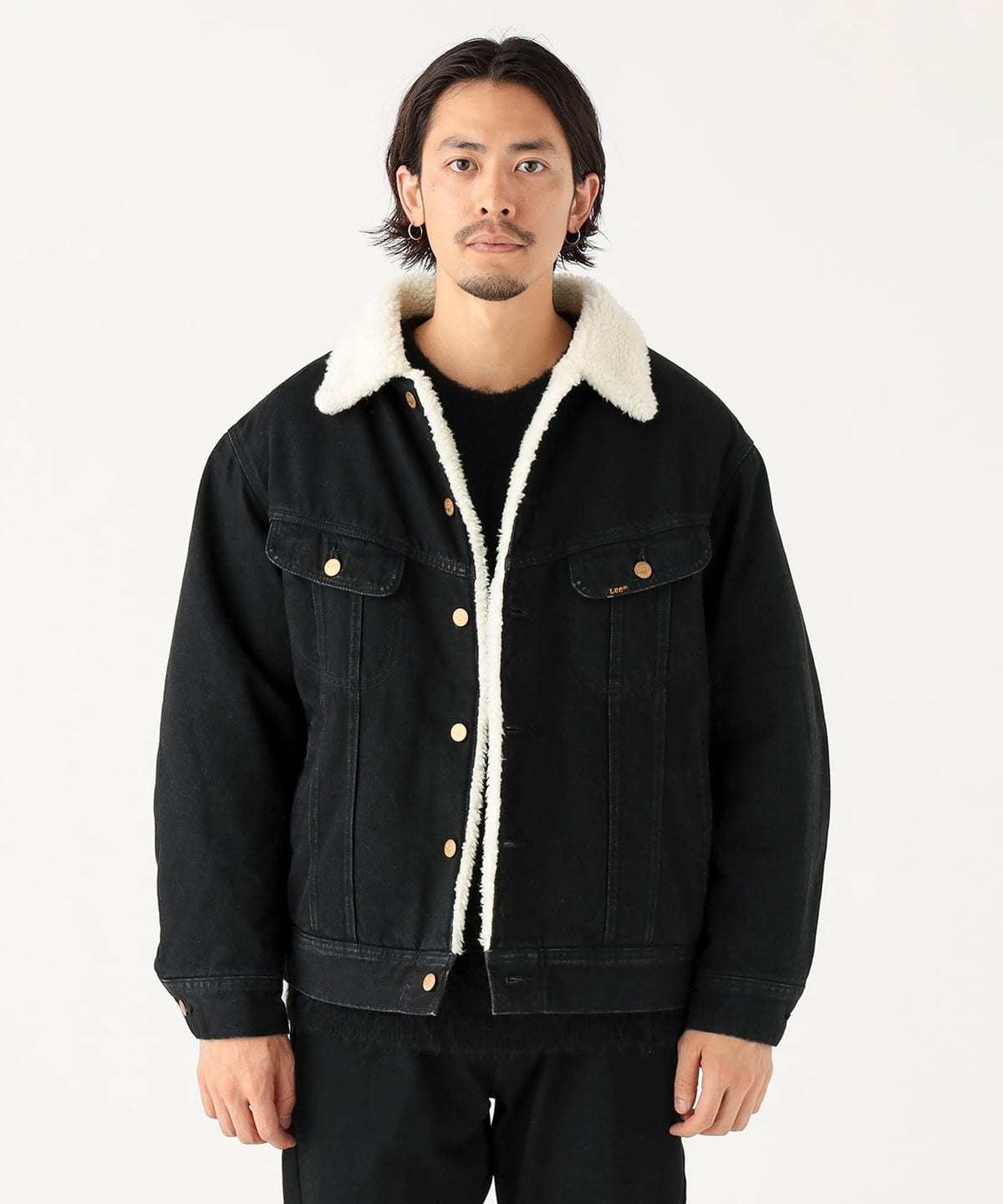 【別注】Lee リー / デニム ストームライダー ブルゾン MEN BLACK M 【別注】Lee リー / デニム ストームライダー ブルゾン MEN BLACK M
