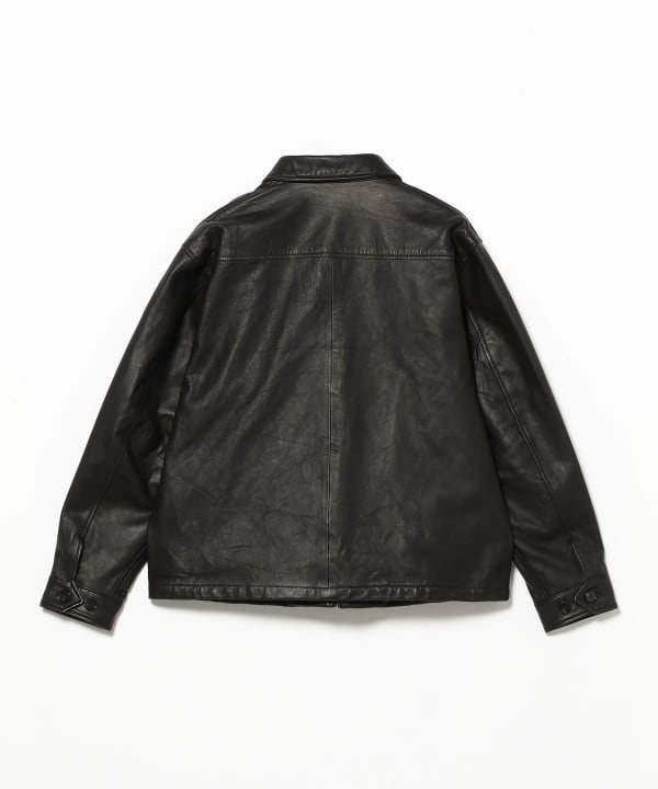 B:MING by BEAMS（ビーミング by ビームス）ambiance / レザー ジップ