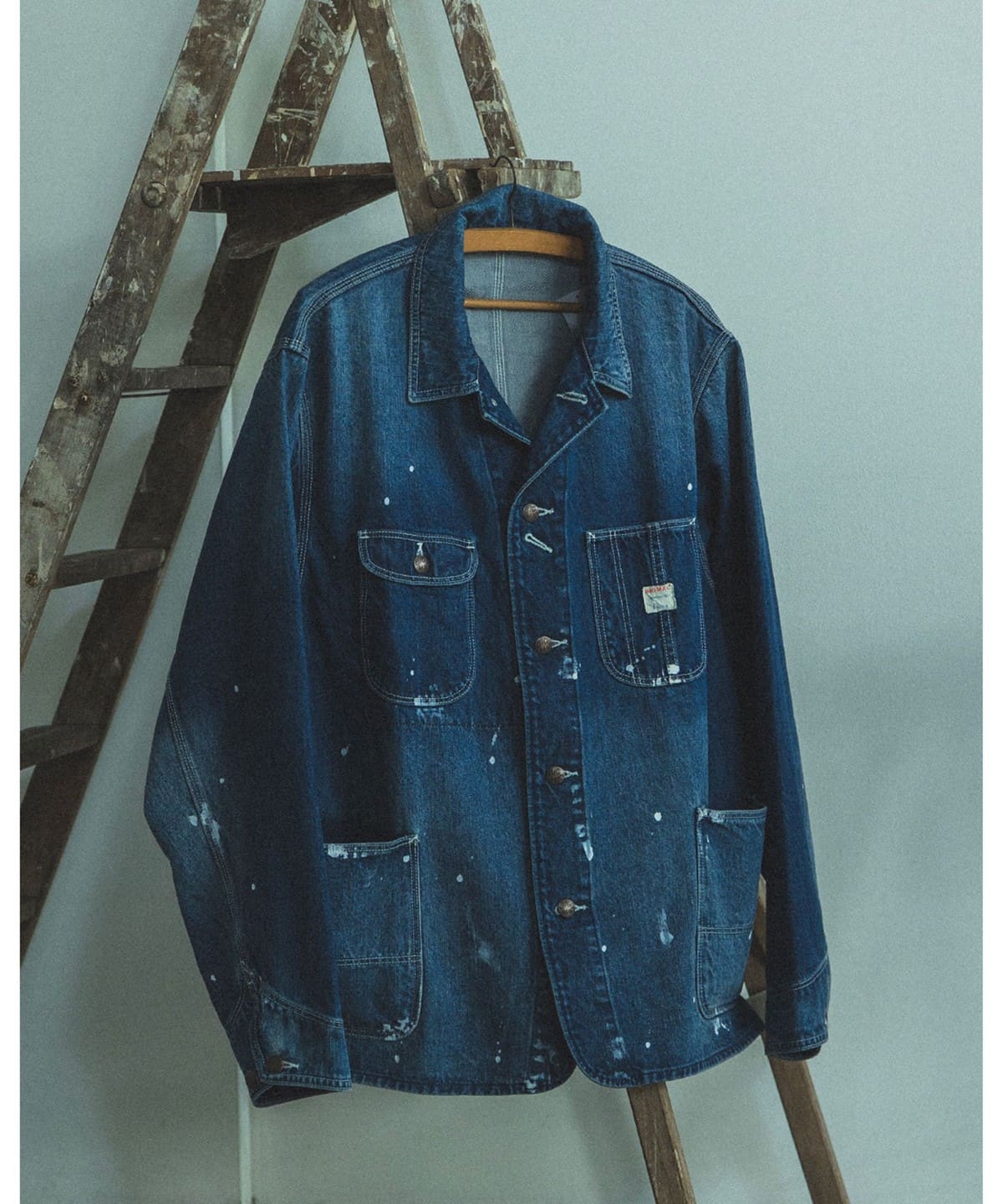 【+15%ポイントUP】【別注】BIG MAC / ペイント カバーオール(セットアップ対応) ブルゾン MEN VINTAGE S 【+15%ポイントUP】【別注】BIG MAC / ペイント カバーオール(セットアップ対応) ブルゾン MEN VINTAGE S