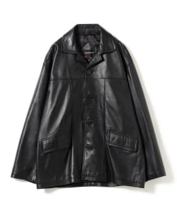 【+15%ポイントUP】 【別注】TOWN CRAFT / レザー カーコート
