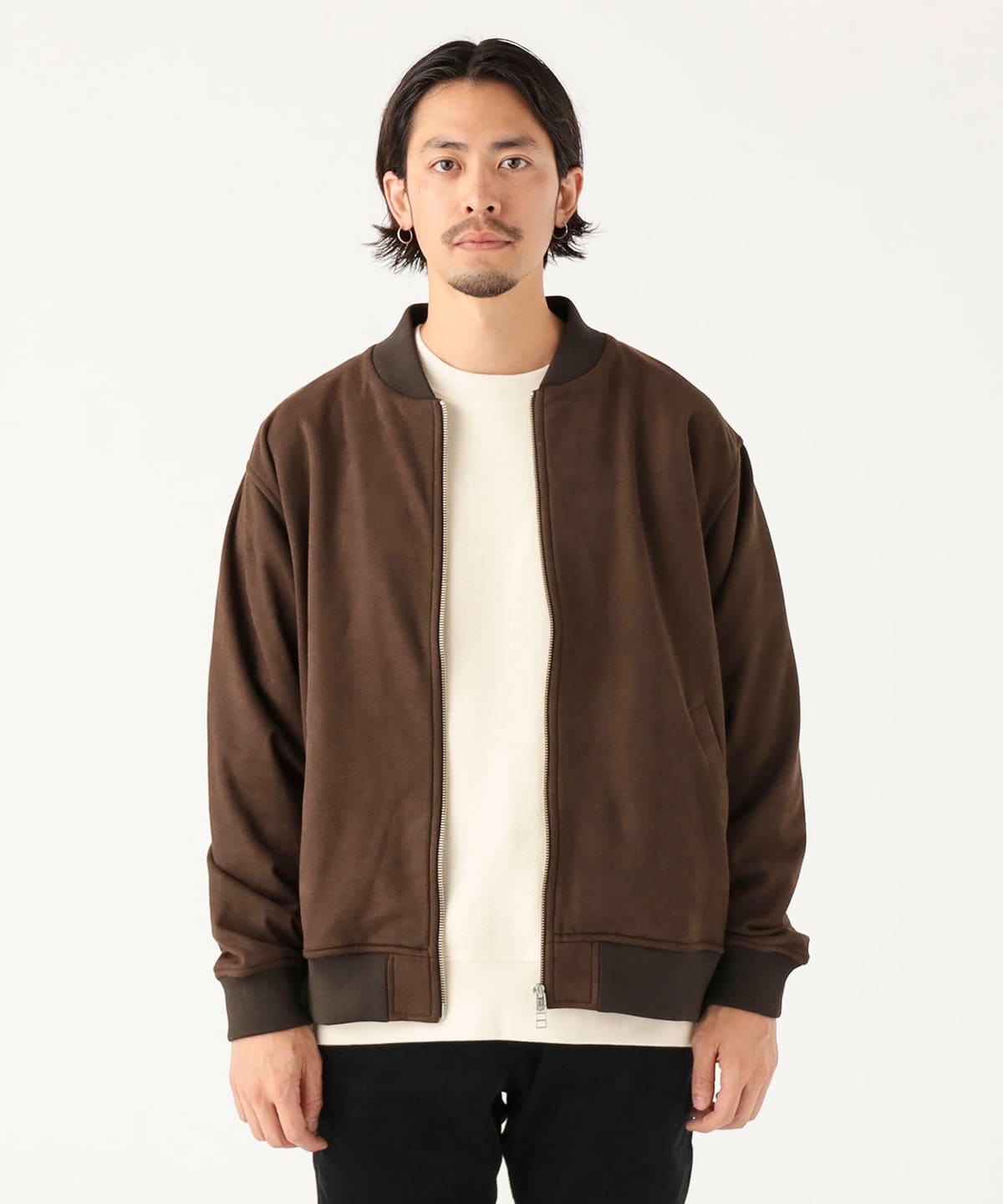 EATME スウェードムートンライクブルゾン スウェードムートンライクブルゾン[品番：MKSW0062693]｜EATME