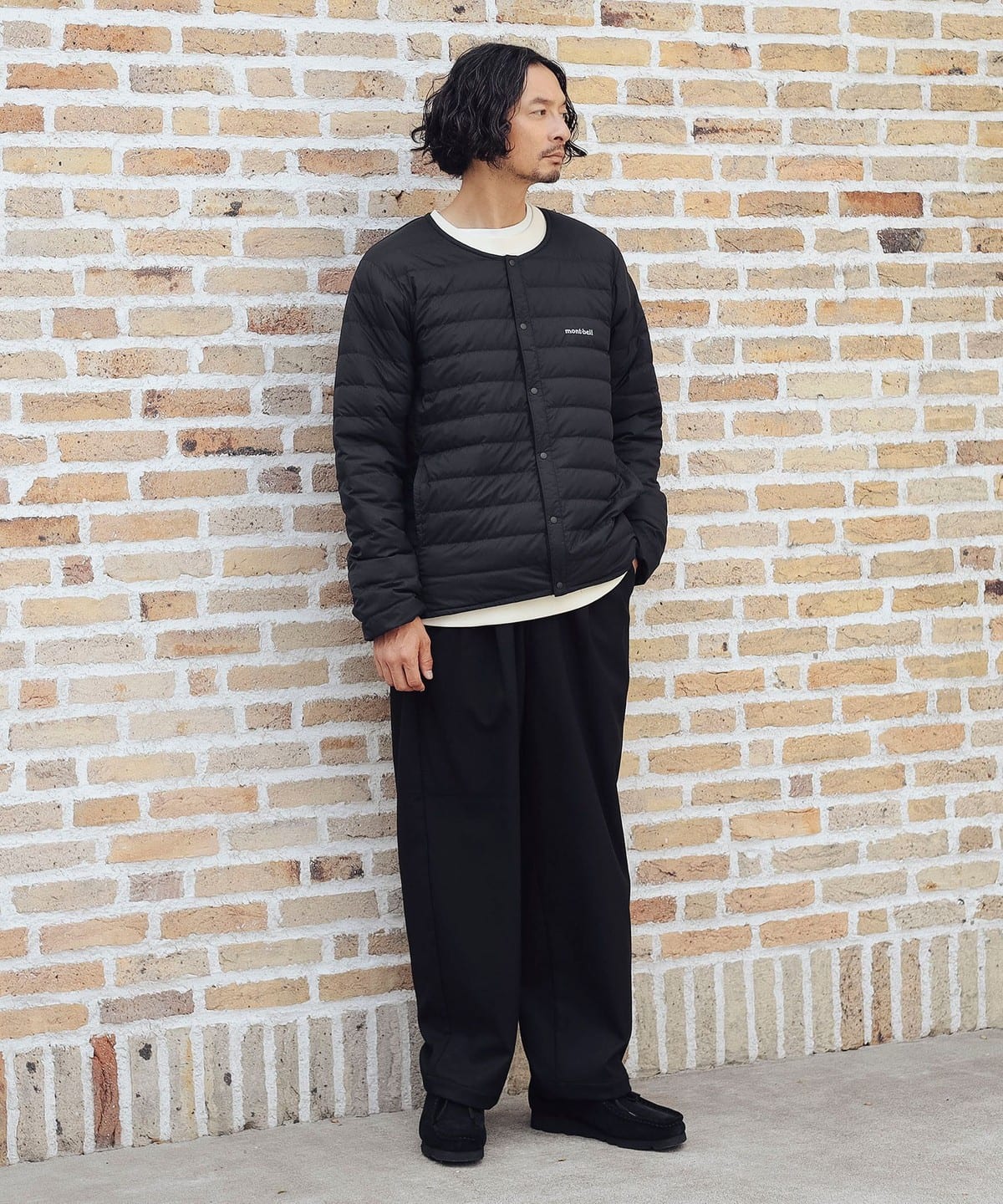 mont-bell BEAMS/別注スペリオダウンラウンドネックジャケット B:MING by BEAMS（ビーミング by ビームス）【別注】mont-bell