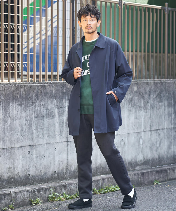 everyone NYLON SOUTIEN COLLAR COAT Lサイズ-