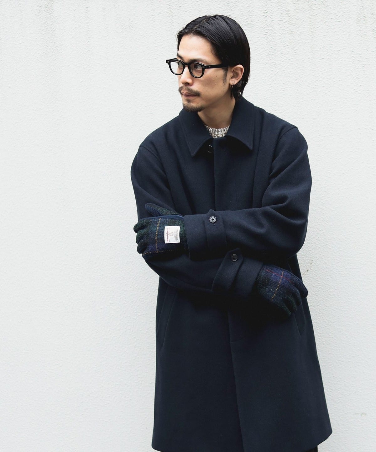 B:MING by BEAMS ビーミング by ビームス / ハイブリットメルトン ステンカラー コート コート MEN NAVY S B:MING by BEAMS ビーミング by ビームス / ハイブリットメルトン ステンカラー コート コート MEN NAVY S