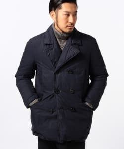 ▲B:MING by BEAMS / “河田フェザー”ダウンピーコート
