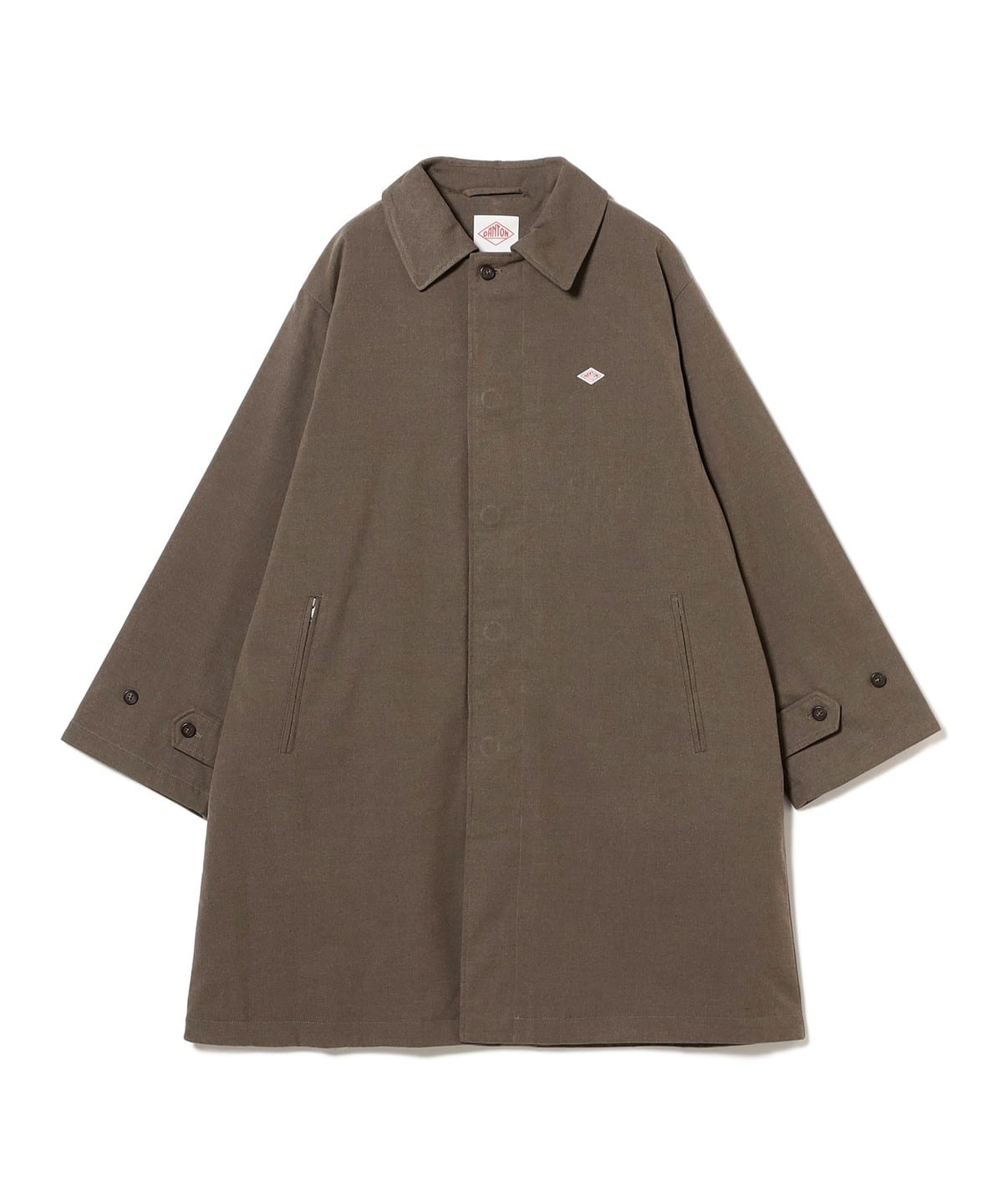 未使用品！！ DANTON beams 別注 ステンカラーコート 38 ベージュ BEAMS（ビームス）の「DANTON×BEAMS / 別注 ステンカラーコート