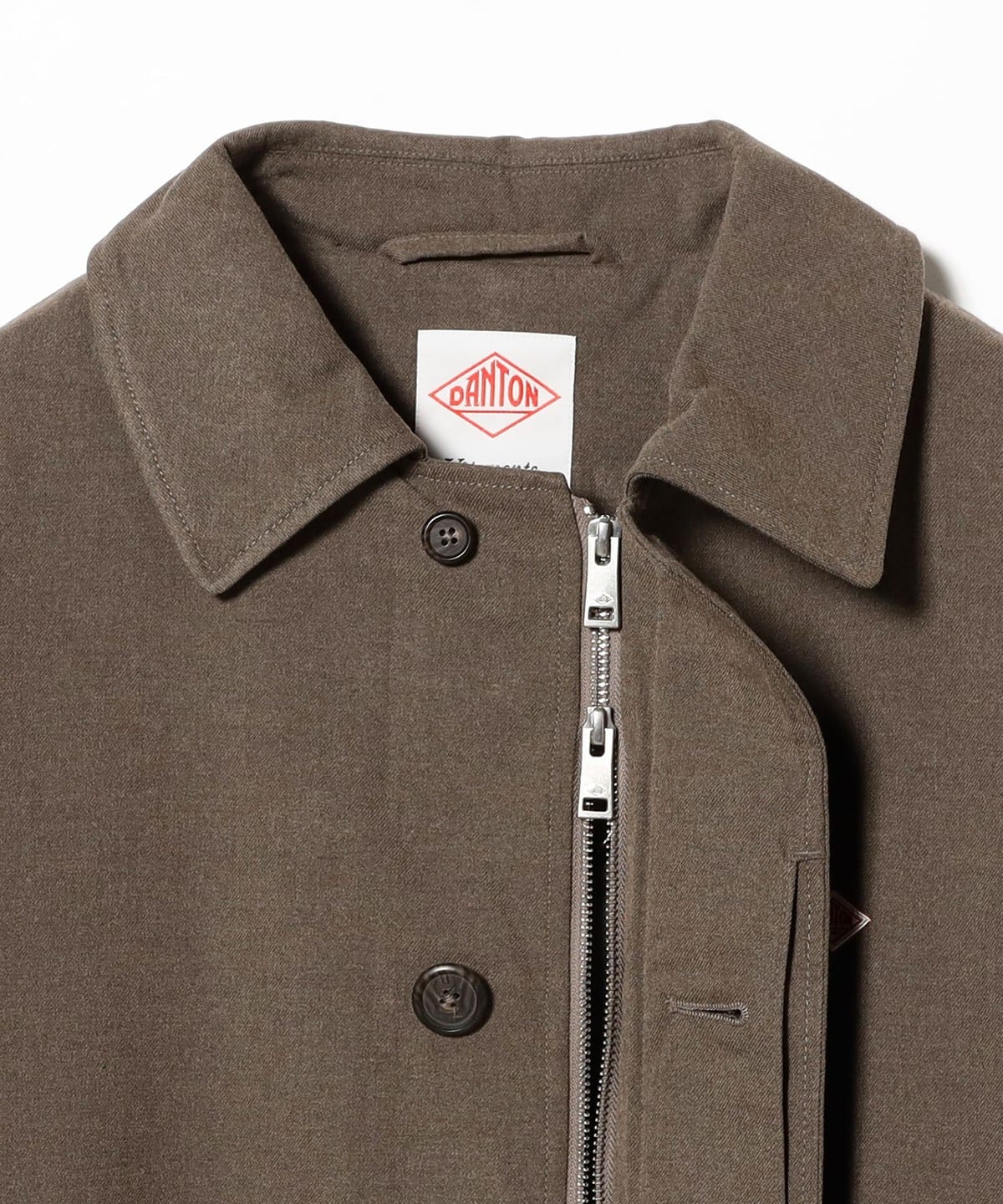 BEAMS（ビームス）DANTON / インサレーション ステンカラー コート